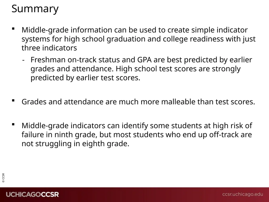 Building Pathways from the Middle Grades to - slide 24 of 25