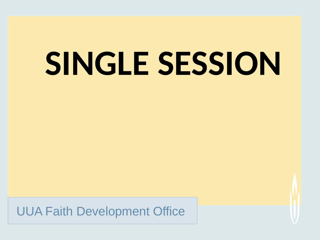 UUA Faith Development Office Just Mercy: A Story - slide 2 of 14