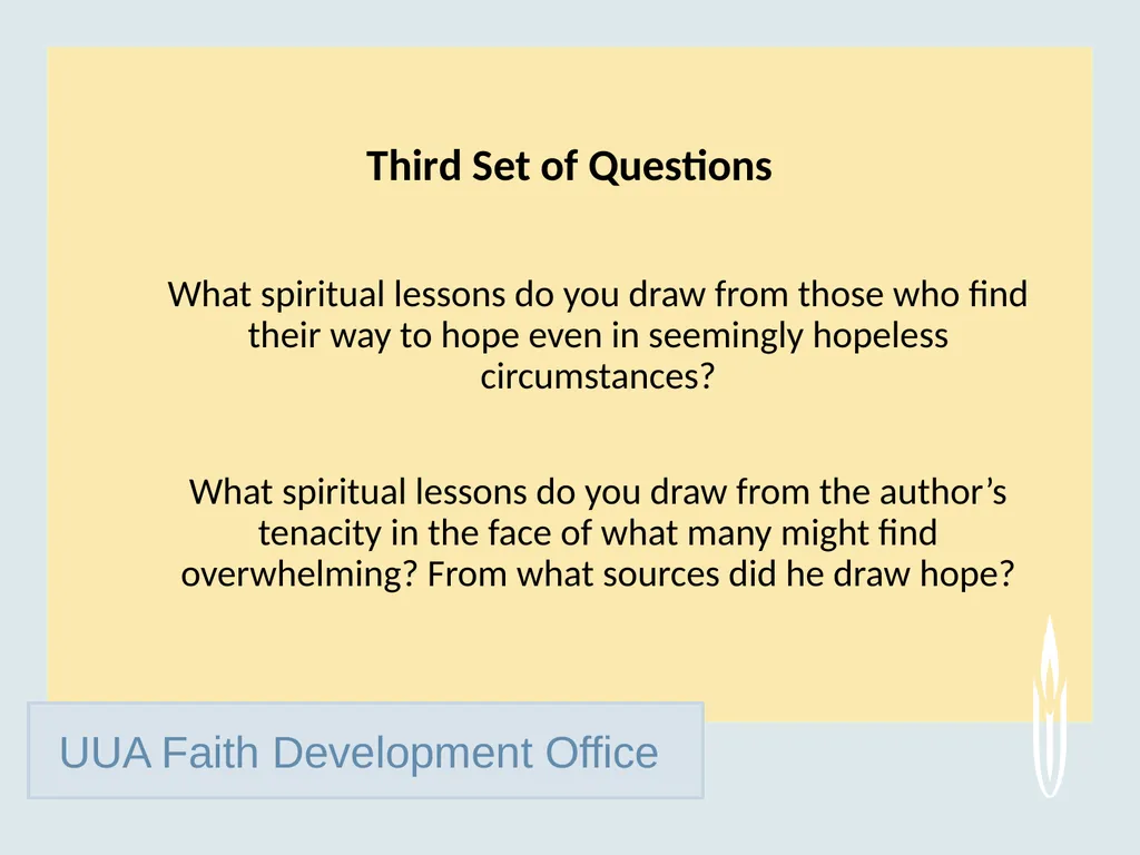 UUA Faith Development Office Just Mercy: A Story - slide 6 of 14