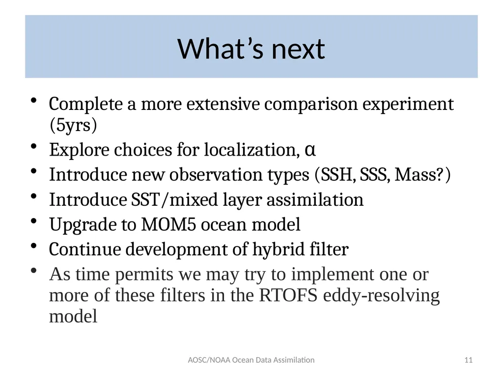 2013 MAPP Project (2yrs): Exploration of advanced - slide 11 of 11