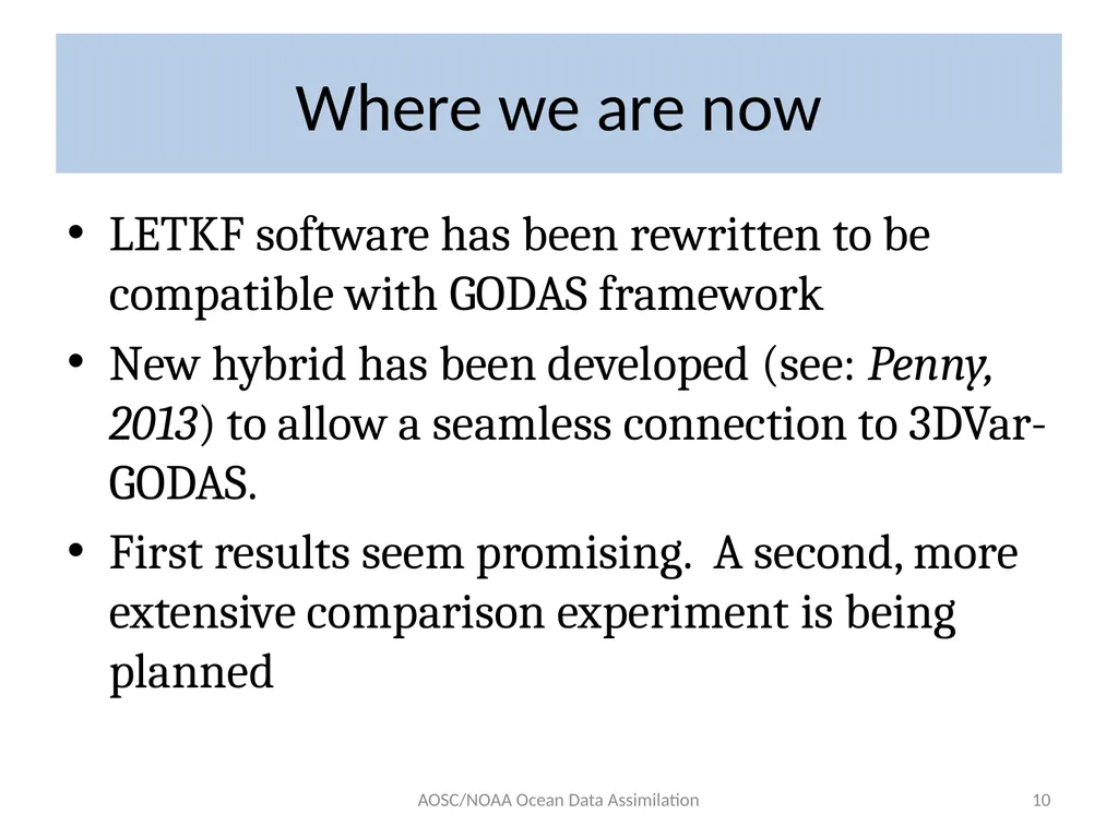 2013 MAPP Project (2yrs): Exploration of advanced - slide 10 of 11
