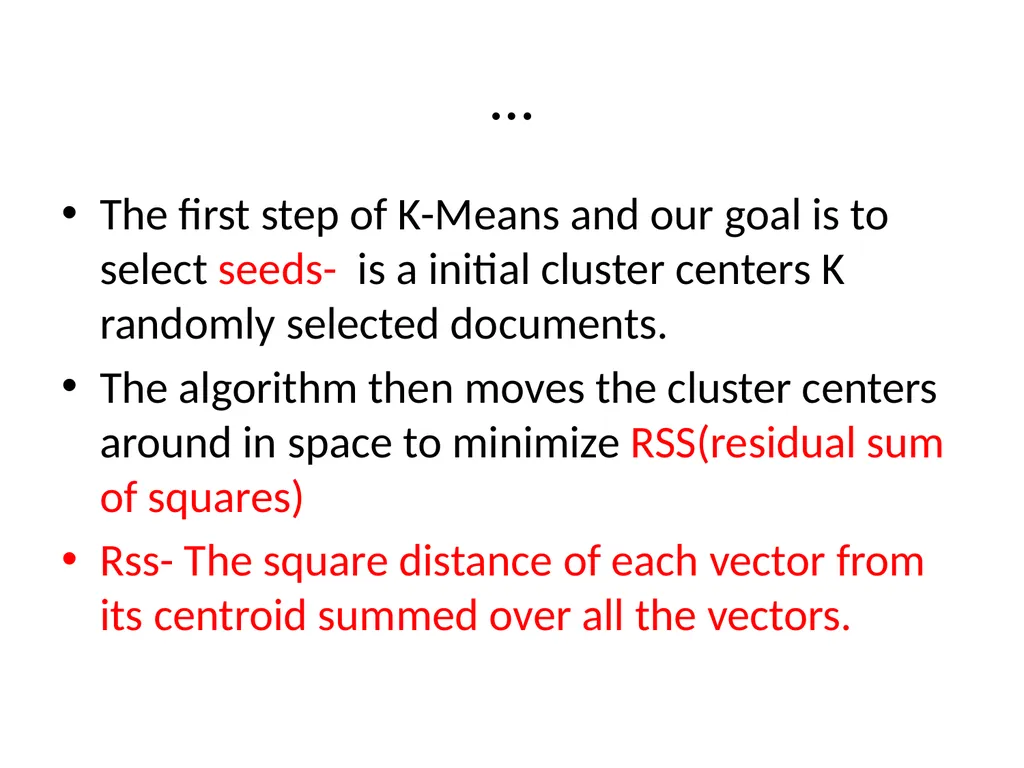FLAT CLUSTERING & HIERARCHICAL CLUSTERING What is - slide 16 of 34