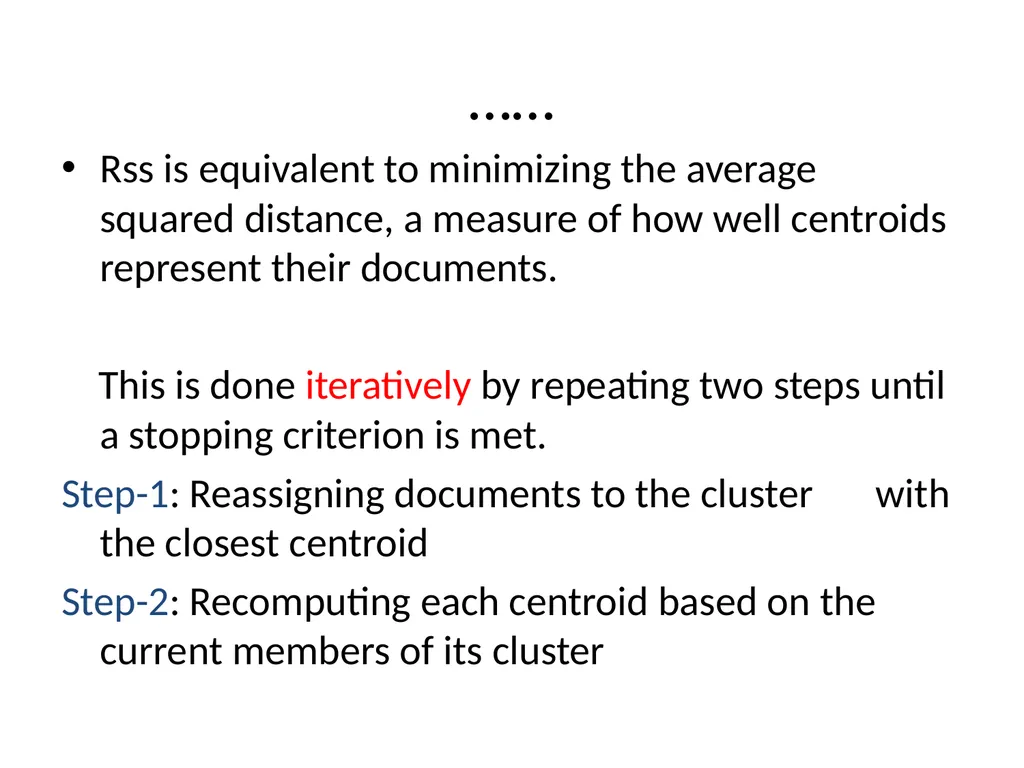 FLAT CLUSTERING & HIERARCHICAL CLUSTERING What is - slide 18 of 34