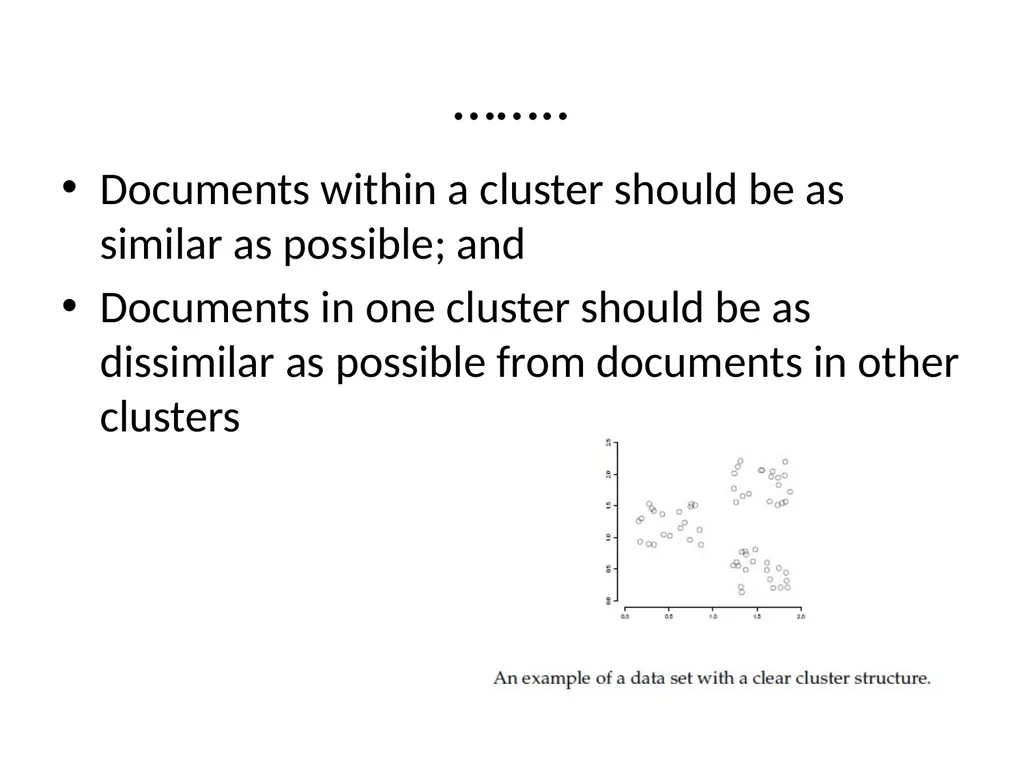 FLAT CLUSTERING & HIERARCHICAL CLUSTERING What is - slide 3 of 34