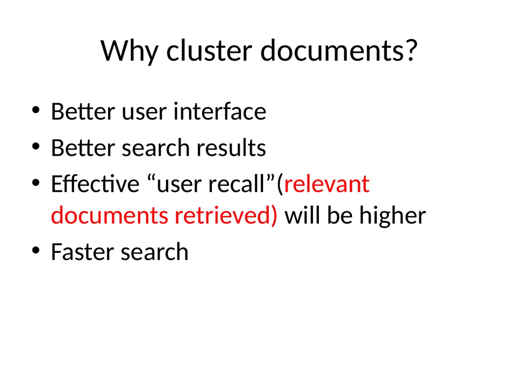 FLAT CLUSTERING & HIERARCHICAL CLUSTERING What is - slide 5 of 34