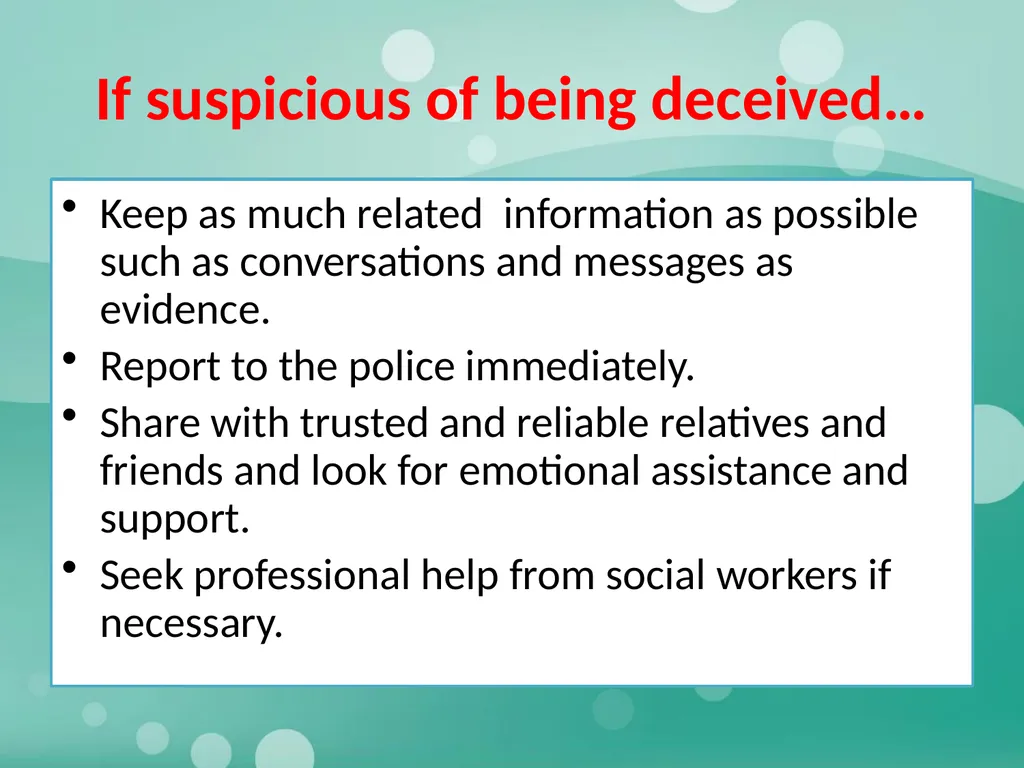 Learning Objectives Recognise the shortcomings of - slide 14 of 16