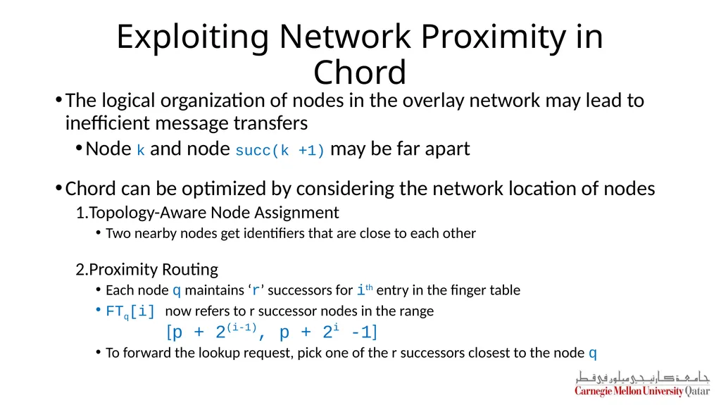 Distributed Systems CS 15-440 Naming Lecture 8, - slide 20 of 21