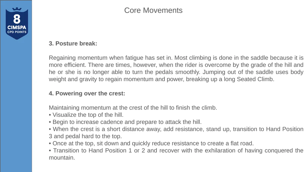 The hand positions are a guide to the general - slide 20 of 23