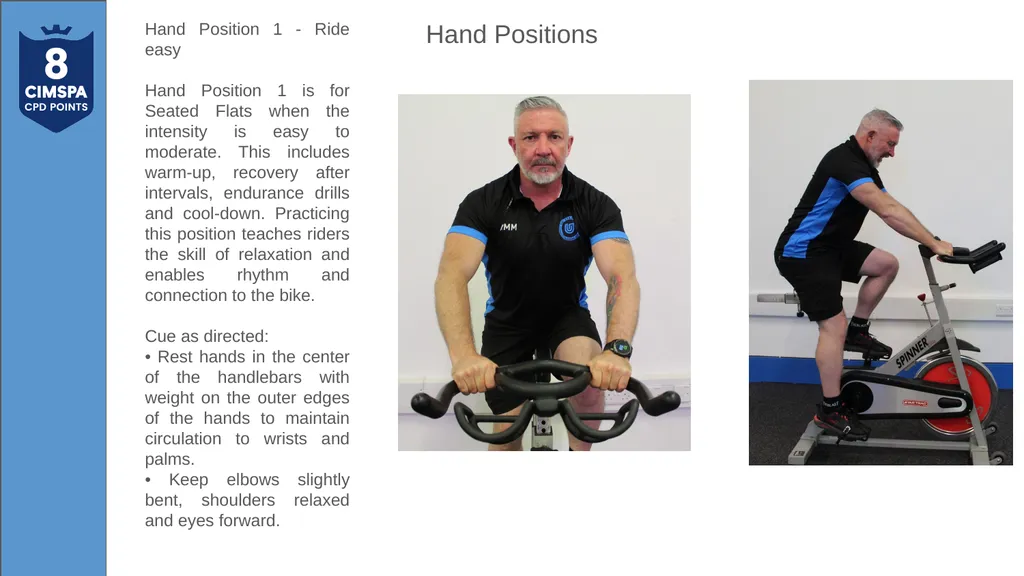 The hand positions are a guide to the general - slide 2 of 23