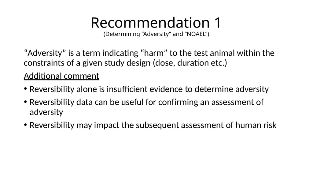 Recommended Practices for Determining, - slide 10 of 20