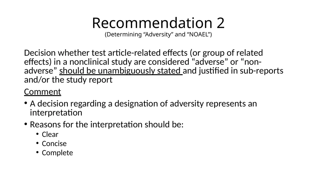 Recommended Practices for Determining, - slide 11 of 20