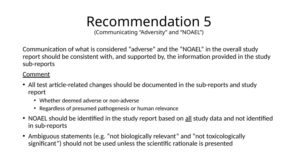 Recommended Practices for Determining, - slide 14 of 20