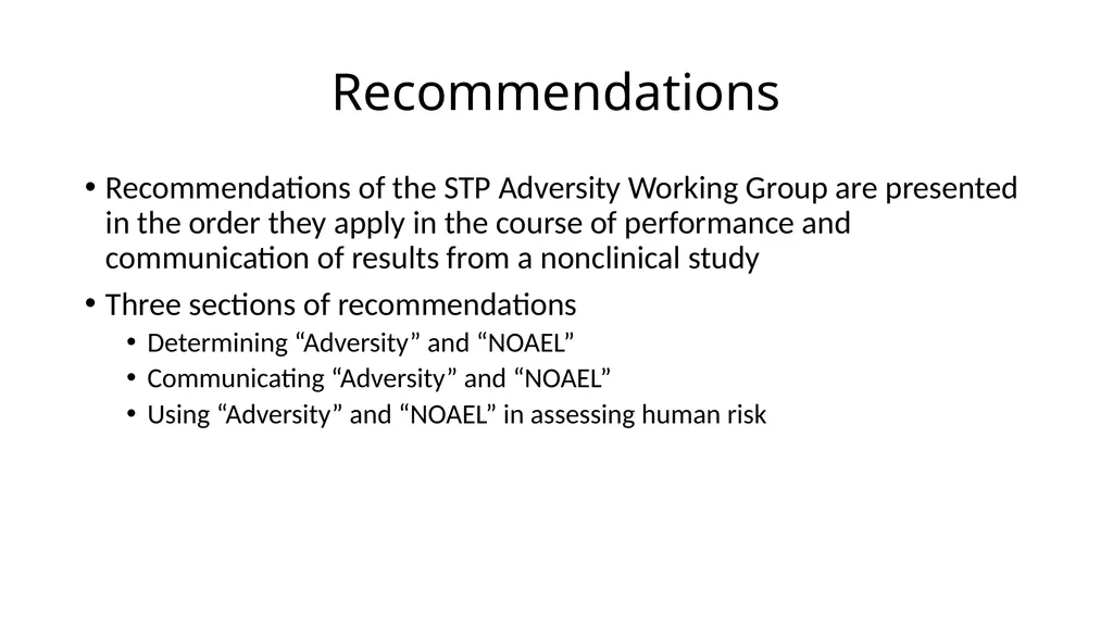 Recommended Practices for Determining, - slide 8 of 20