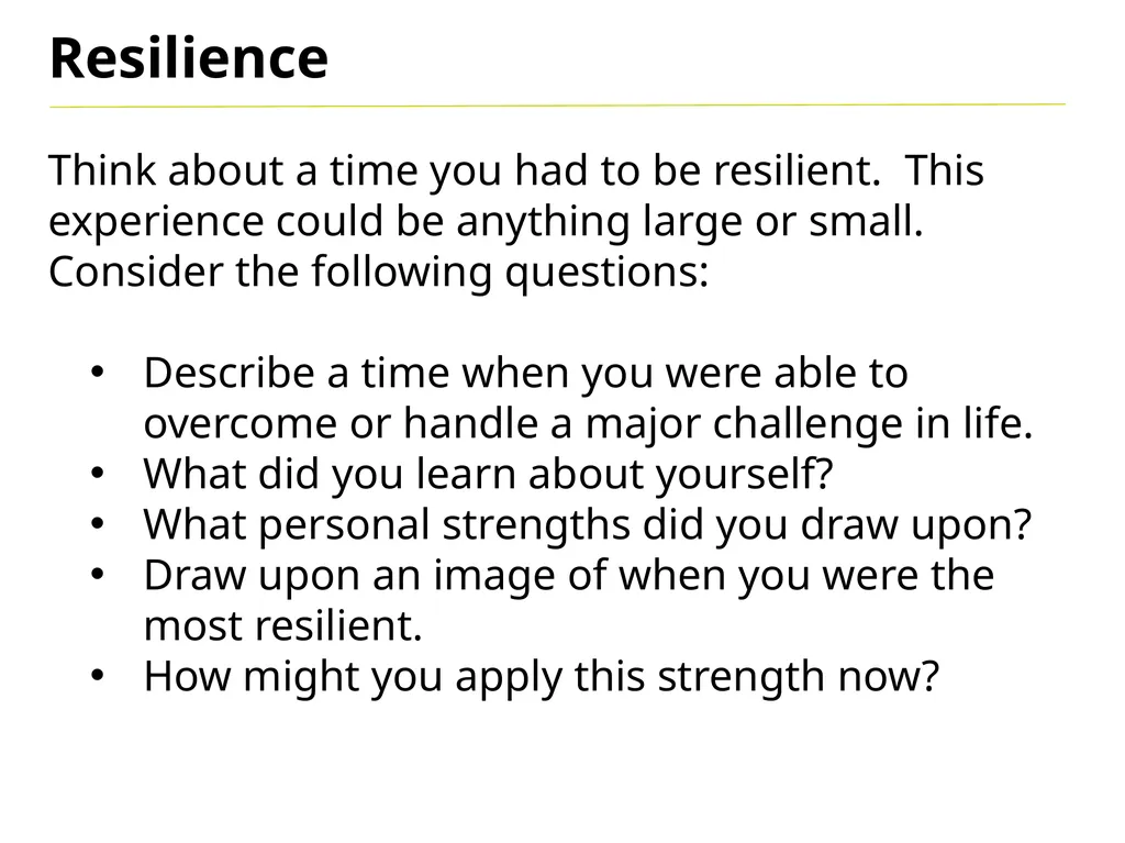 Resilience Bend don’t break Resilience in a - slide 7 of 16
