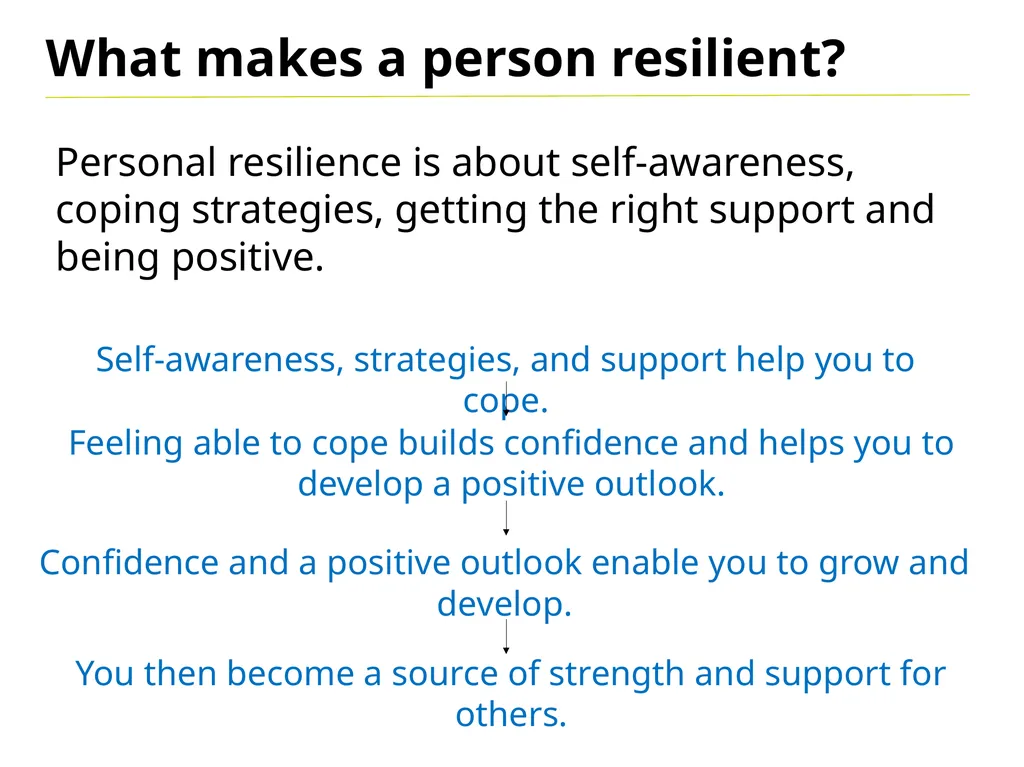 Resilience Bend don’t break Resilience in a - slide 9 of 16