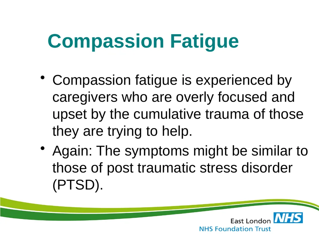 Identification, Effects & Prevention of Stress and - slide 21 of 59