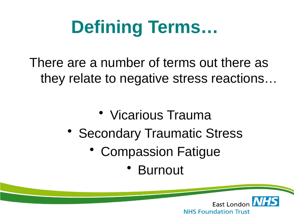 Identification, Effects & Prevention of Stress and - slide 17 of 59