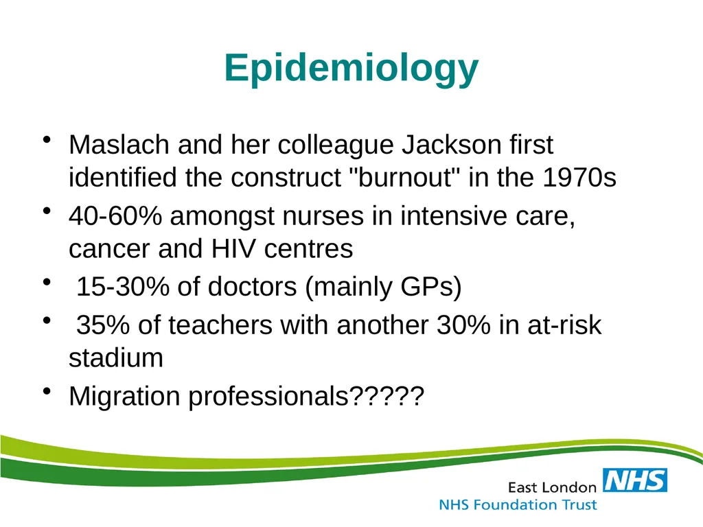 Identification, Effects & Prevention of Stress and - slide 26 of 59