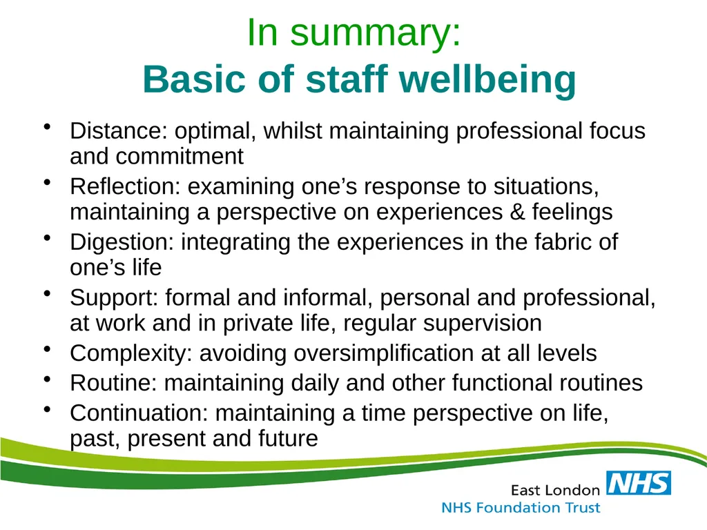 Identification, Effects & Prevention of Stress and - slide 59 of 59