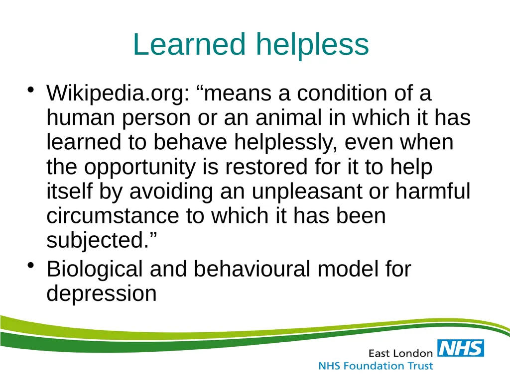 Identification, Effects & Prevention of Stress and - slide 28 of 59