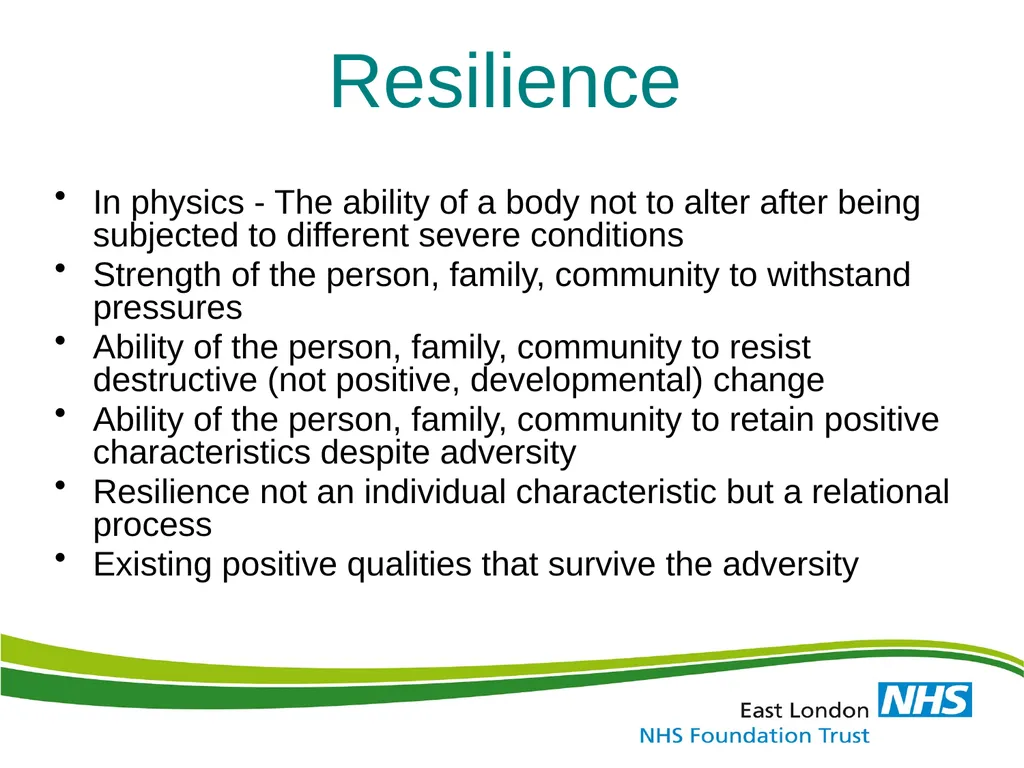Identification, Effects & Prevention of Stress and - slide 42 of 59