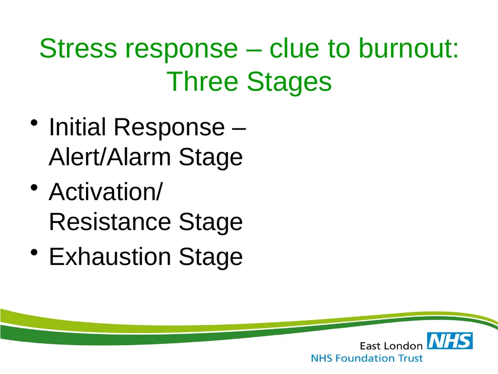 Identification, Effects & Prevention of Stress and - slide 16 of 59