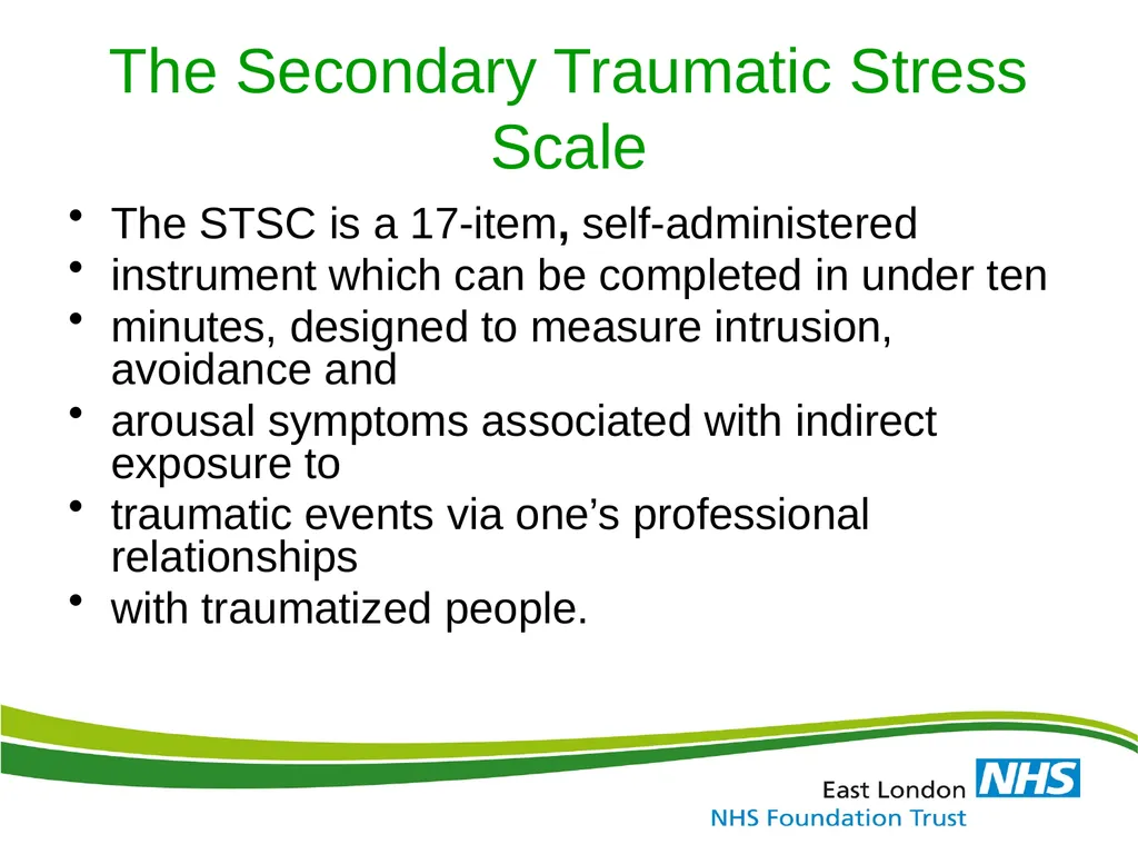 Identification, Effects & Prevention of Stress and - slide 36 of 59