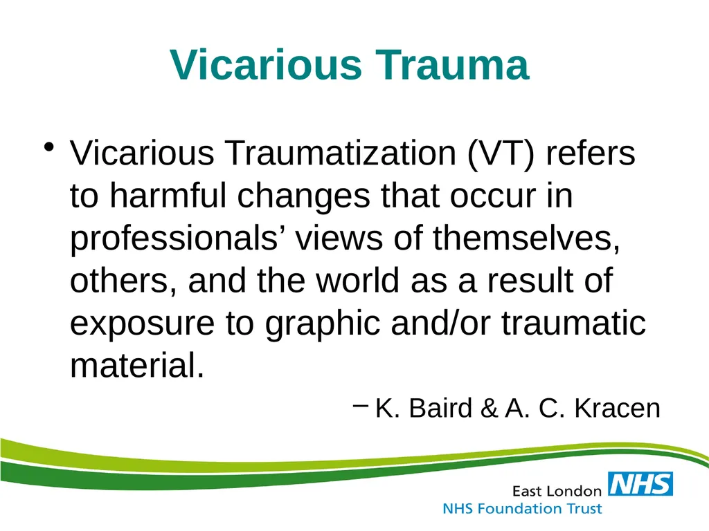 Identification, Effects & Prevention of Stress and - slide 18 of 59
