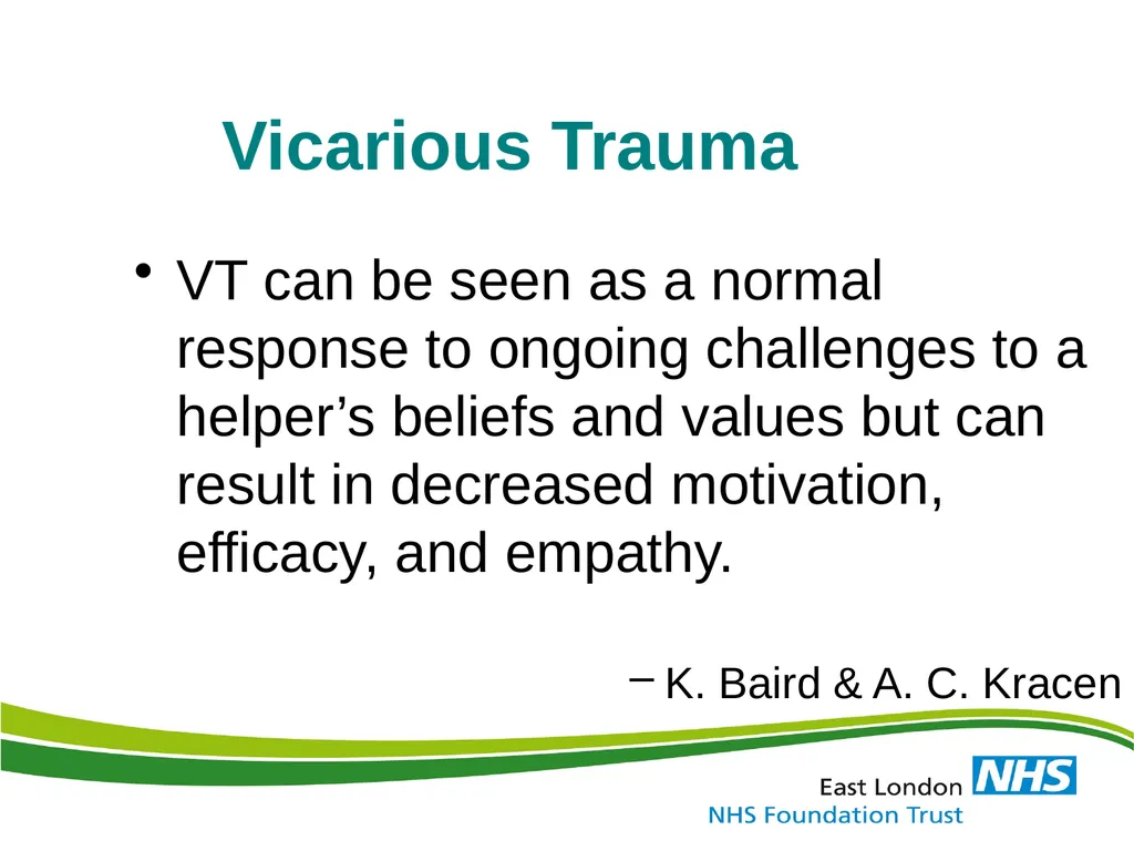 Identification, Effects & Prevention of Stress and - slide 19 of 59