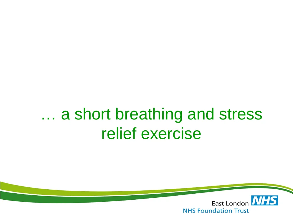 Identification, Effects & Prevention of Stress and - slide 45 of 59