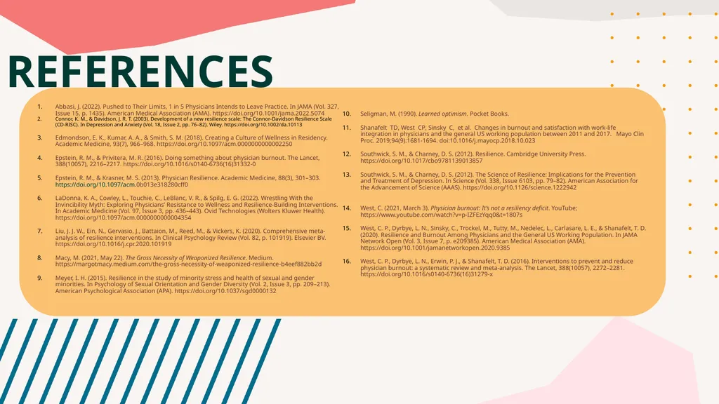 RESILIENCE A DOUBLE-EDGED SWORD DEVIN GREENE | CL - slide 16 of 16