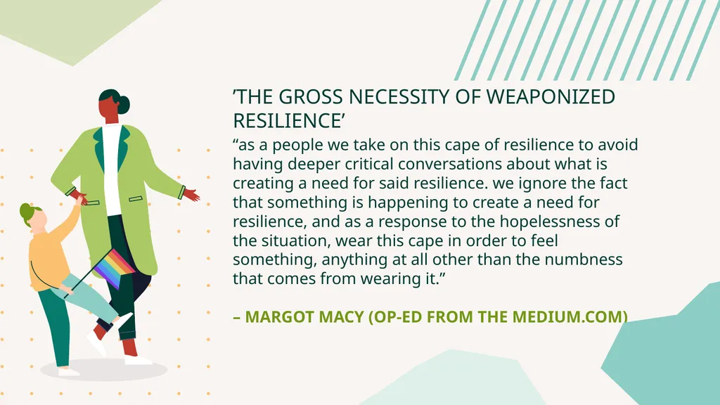 RESILIENCE A DOUBLE-EDGED SWORD DEVIN GREENE | CL - slide 7 of 16