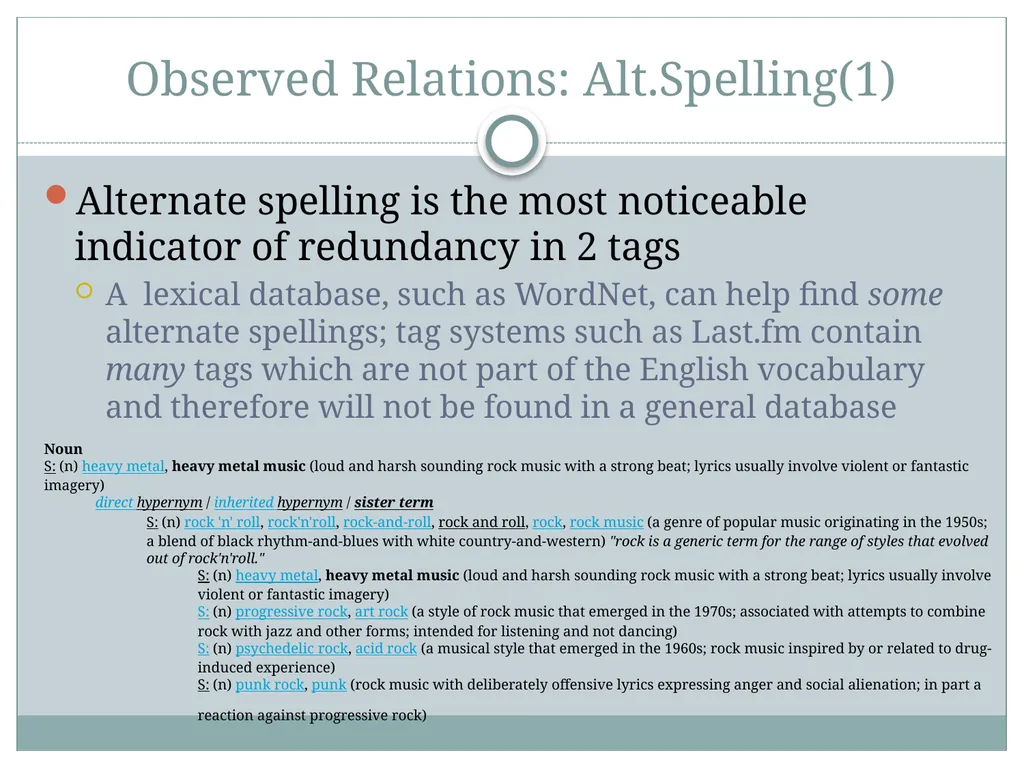 Tom Schimoler 11/23/2009 CSC 549 A Semantic - slide 6 of 12
