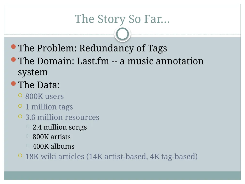 Tom Schimoler 11/23/2009 CSC 549 A Semantic - slide 2 of 12
