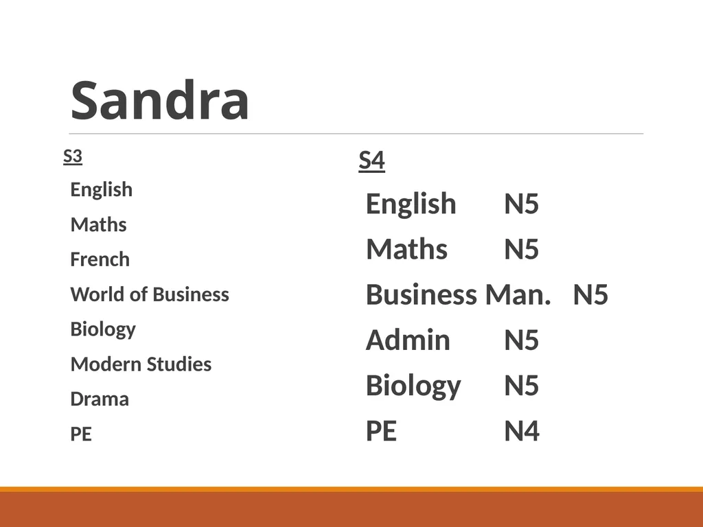 Learners’ Journeys Curriculum for Excellence Leith - slide 12 of 34