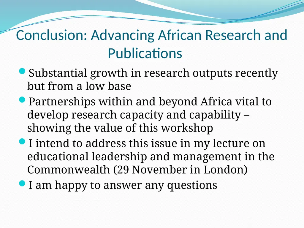 Publishing in Educational Management, - slide 12 of 12