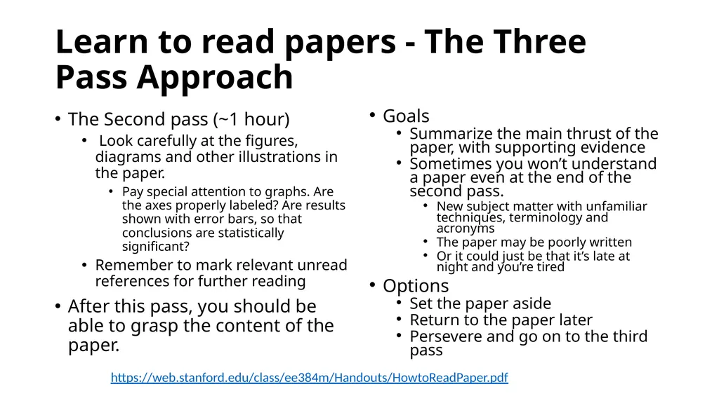 How to Do Research! Tips Learn to read papers and - slide 5 of 12