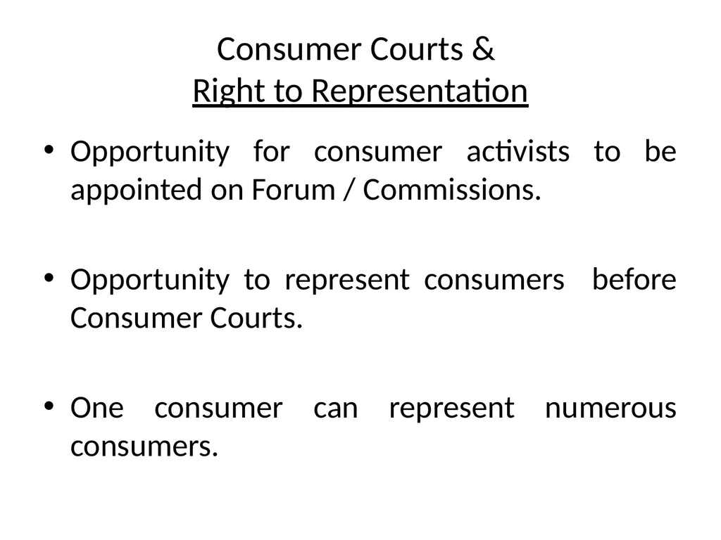 RIGHT TO REPRESENTATION BY Adv. Shirish V. - slide 6 of 13