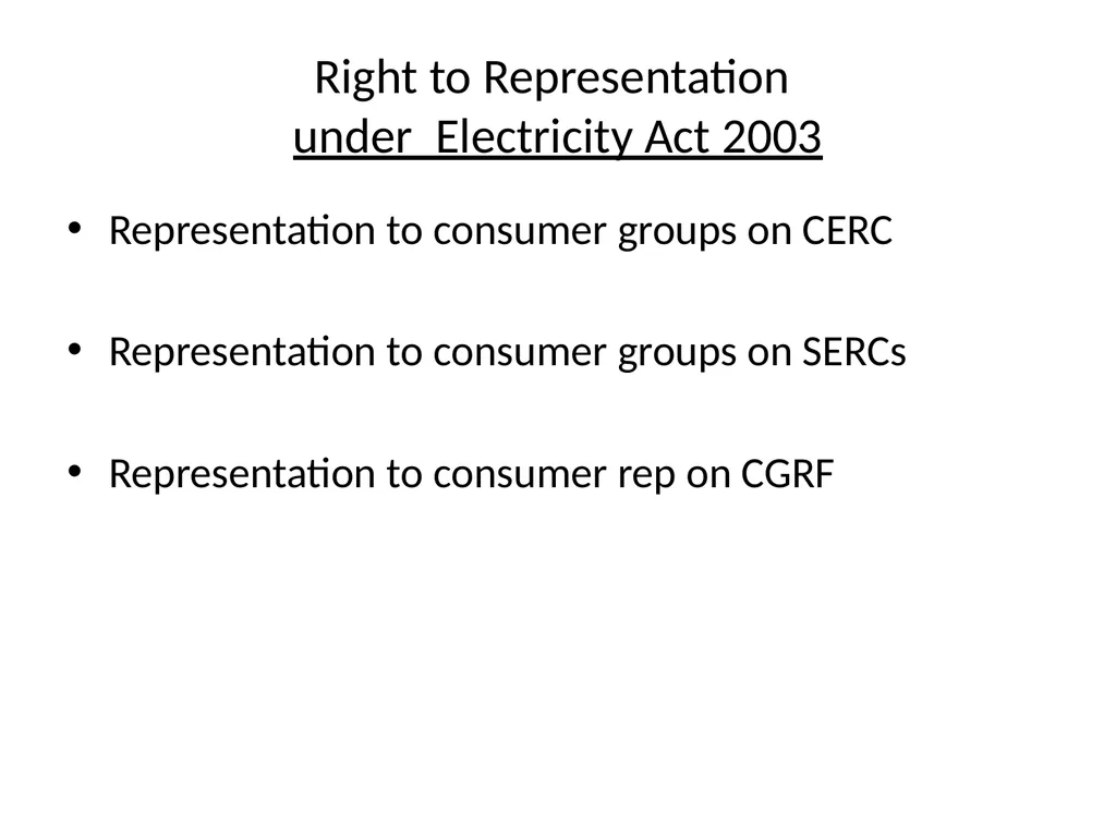 RIGHT TO REPRESENTATION BY Adv. Shirish V. - slide 7 of 13
