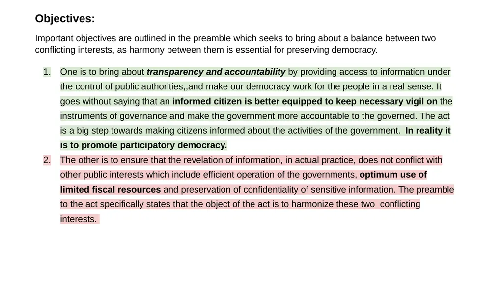Introduction to the Right to Information Act - slide 6 of 13