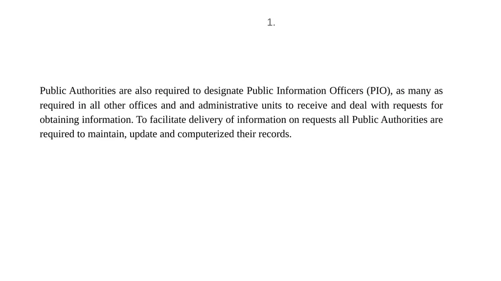 Introduction to the Right to Information Act - slide 8 of 13