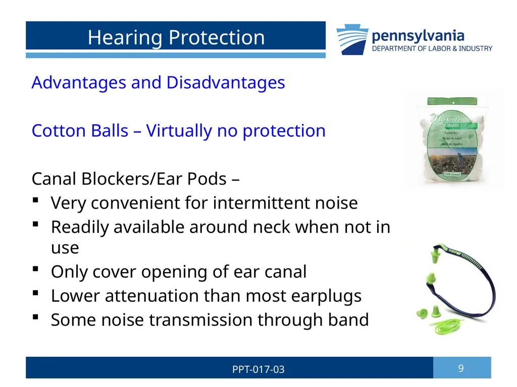 Hearing Conservation & Noise Control 1 PPT-017-03 - slide 9 of 29