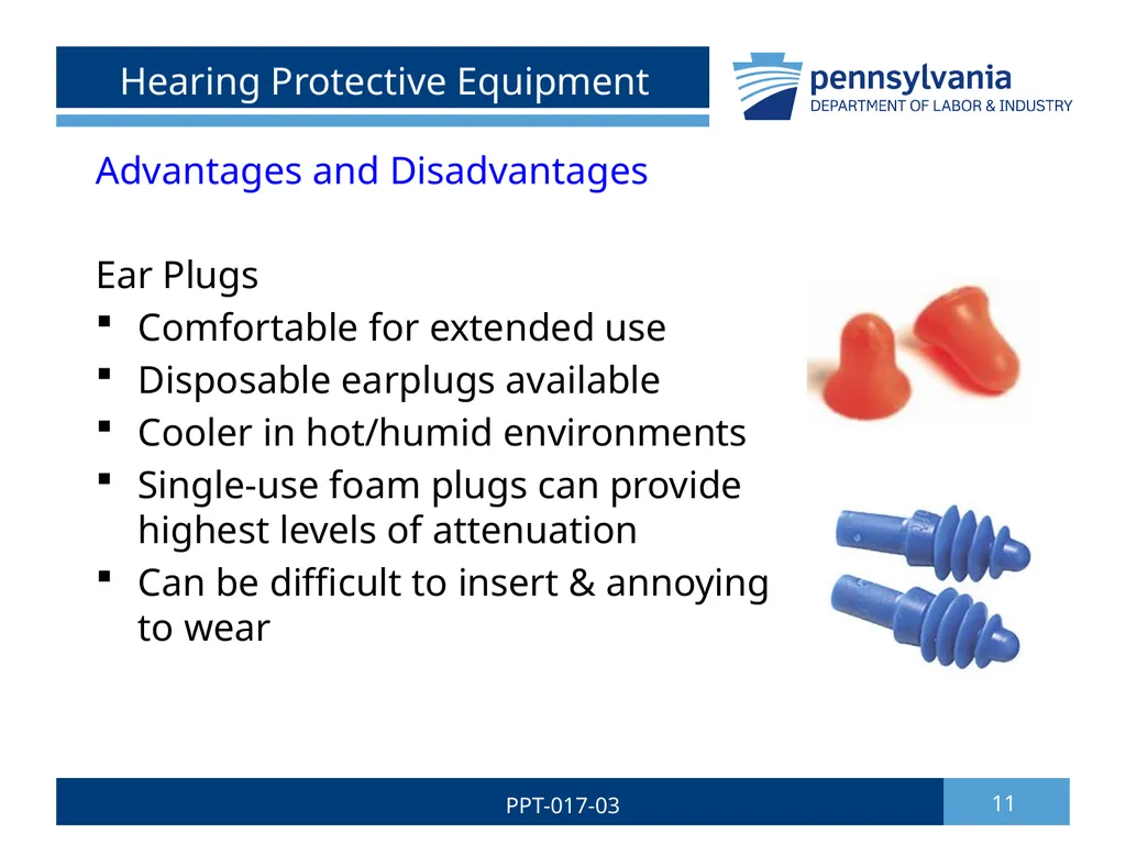 Hearing Conservation & Noise Control 1 PPT-017-03 - slide 11 of 29