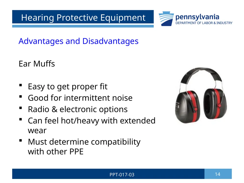 Hearing Conservation & Noise Control 1 PPT-017-03 - slide 14 of 29