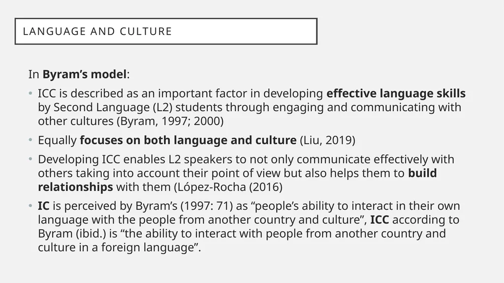 Developing intercultural citizenship in the - slide 7 of 17