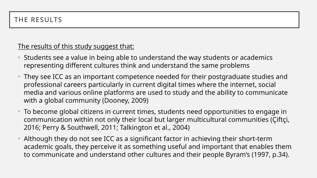 Developing intercultural citizenship in the - slide 14 of 17