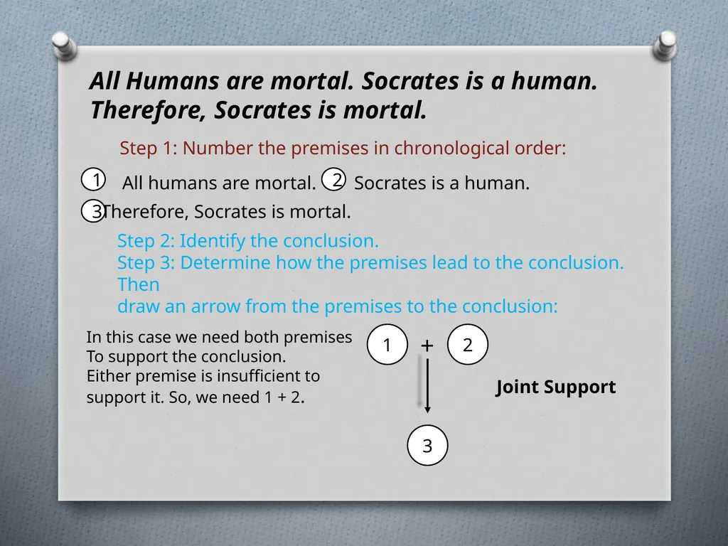 ARGUMENT OR NOT? Read the following passages and - slide 32 of 35