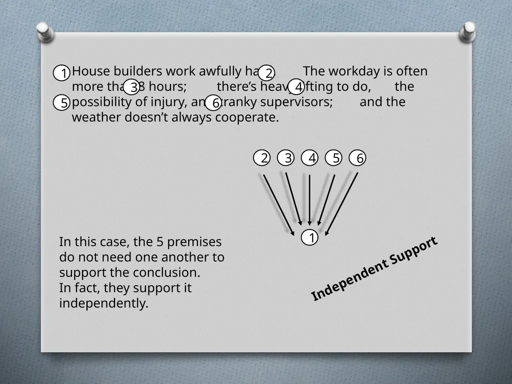 ARGUMENT OR NOT? Read the following passages and - slide 33 of 35
