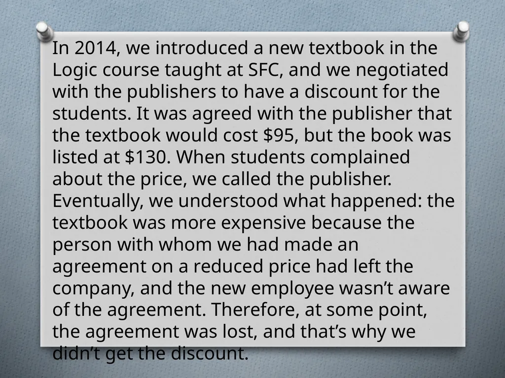 ARGUMENT OR NOT? Read the following passages and - slide 4 of 35