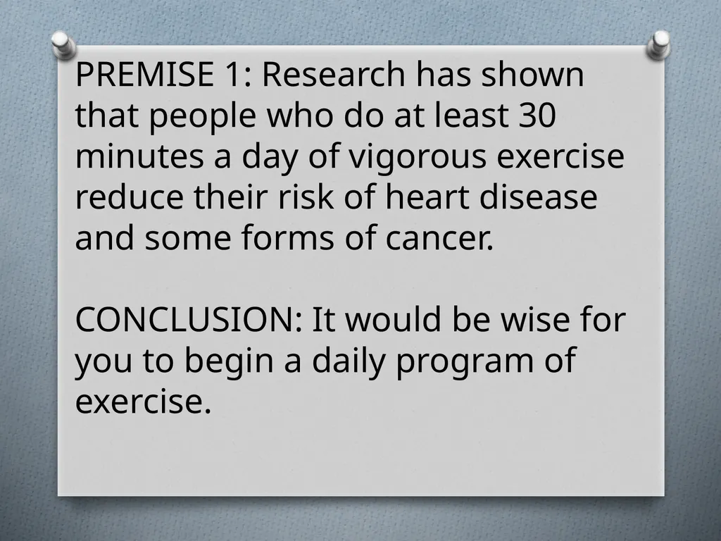 ARGUMENT OR NOT? Read the following passages and - slide 3 of 35